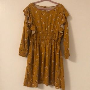 Girls Floral Zara Dress PERFECT FOR THANKSGIVING